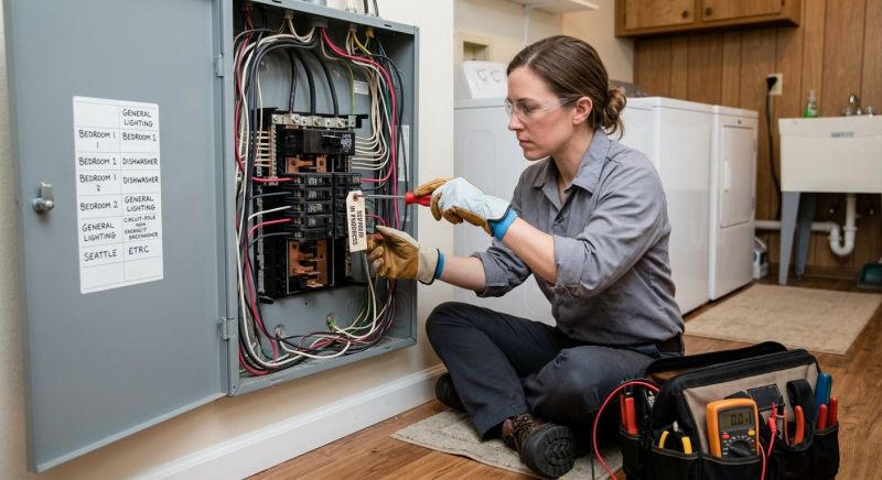 Breaker Panel Wiring in Provo, UT